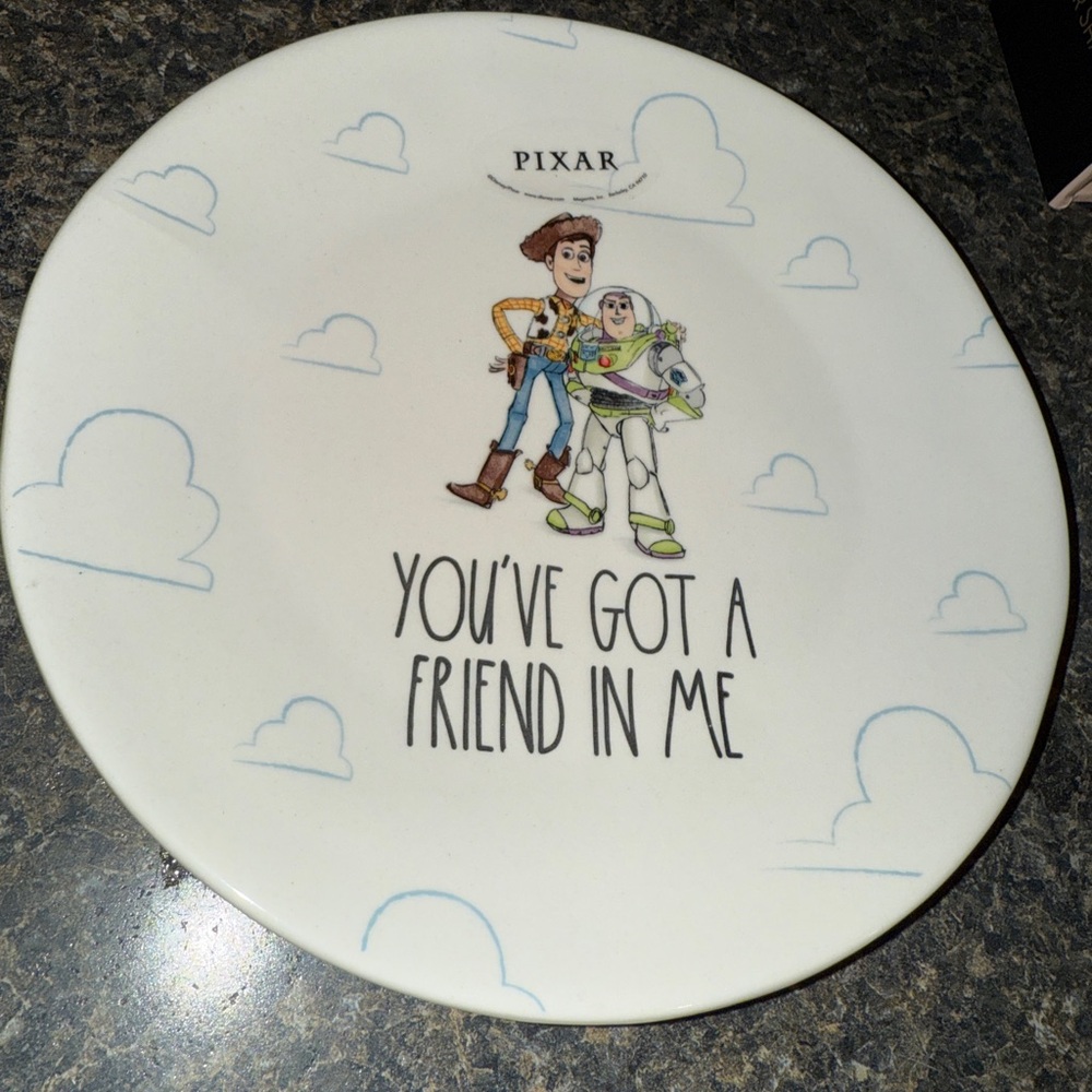 Rae Dunn Pixar Plate